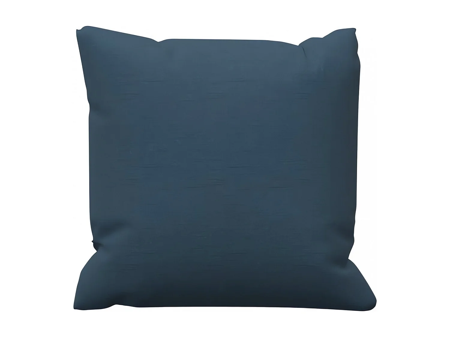 Coussin en coton 40x40 cm PANAMA bleu canard, par Soleil d'Ocre
