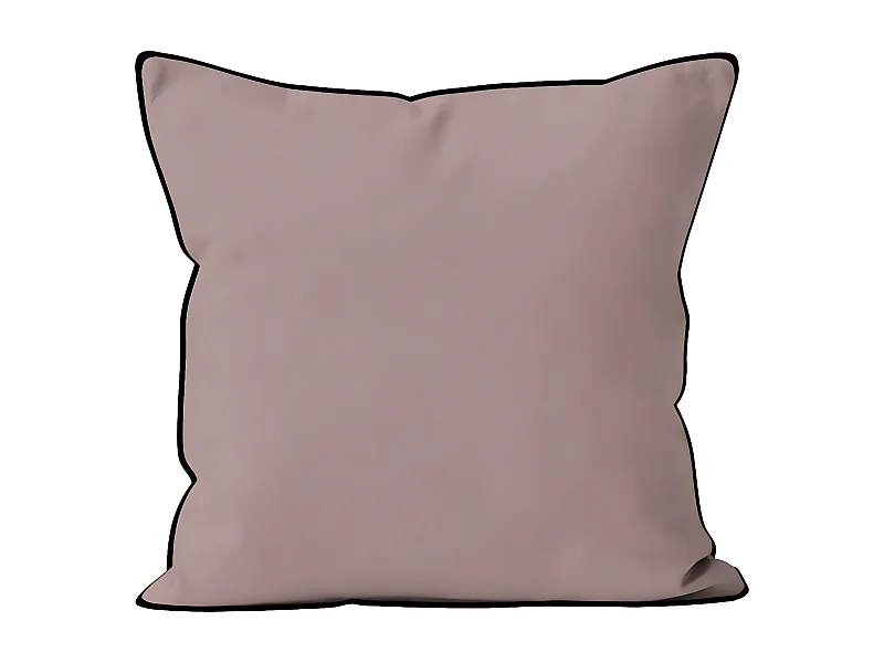 Cojín de microfibra lavado 60x60 cm BOHEME rosa