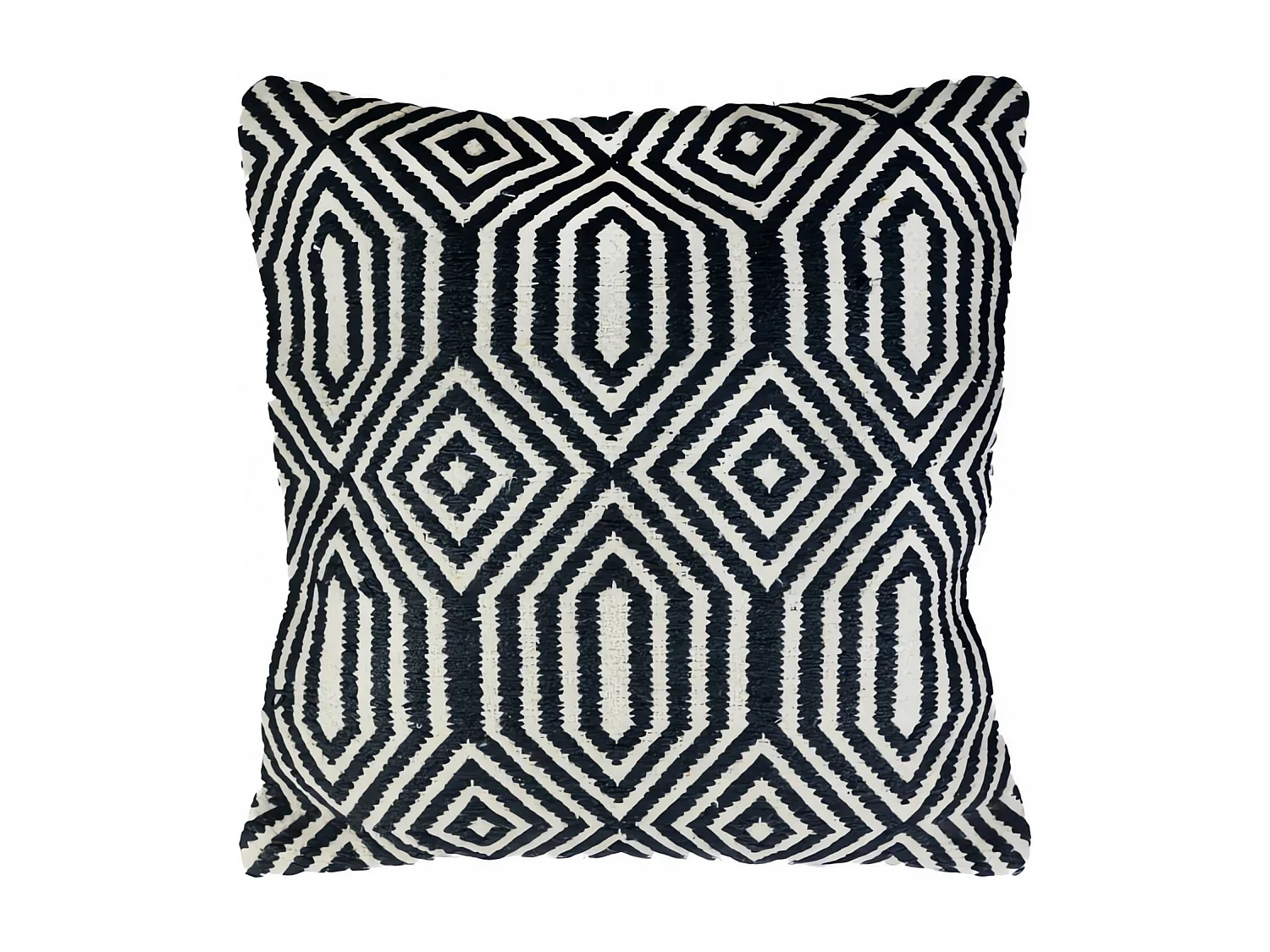 Cojín de algodón 45x45 cm MACRAME mumbai