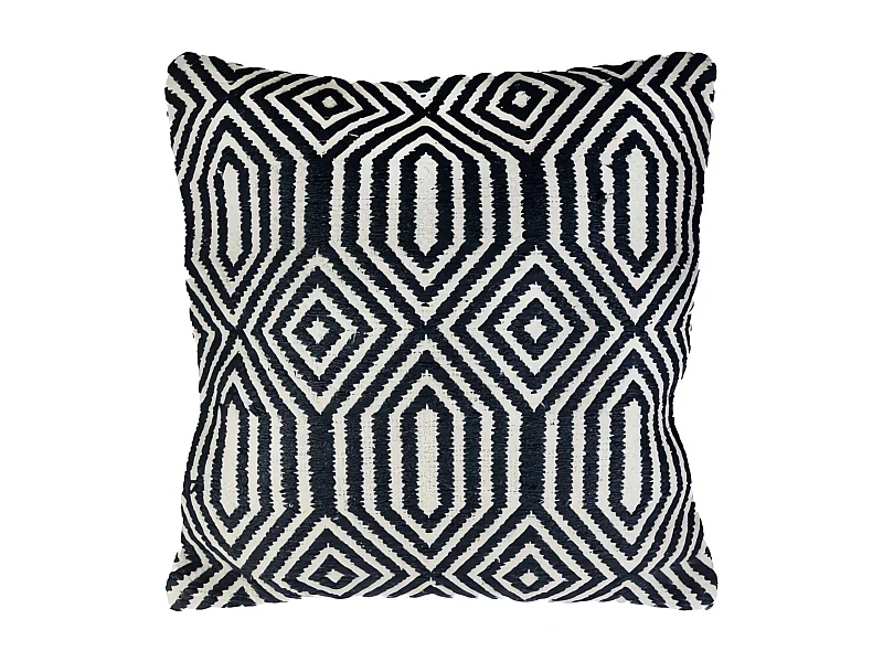 Cojín de algodón 45x45 cm MACRAME mumbai