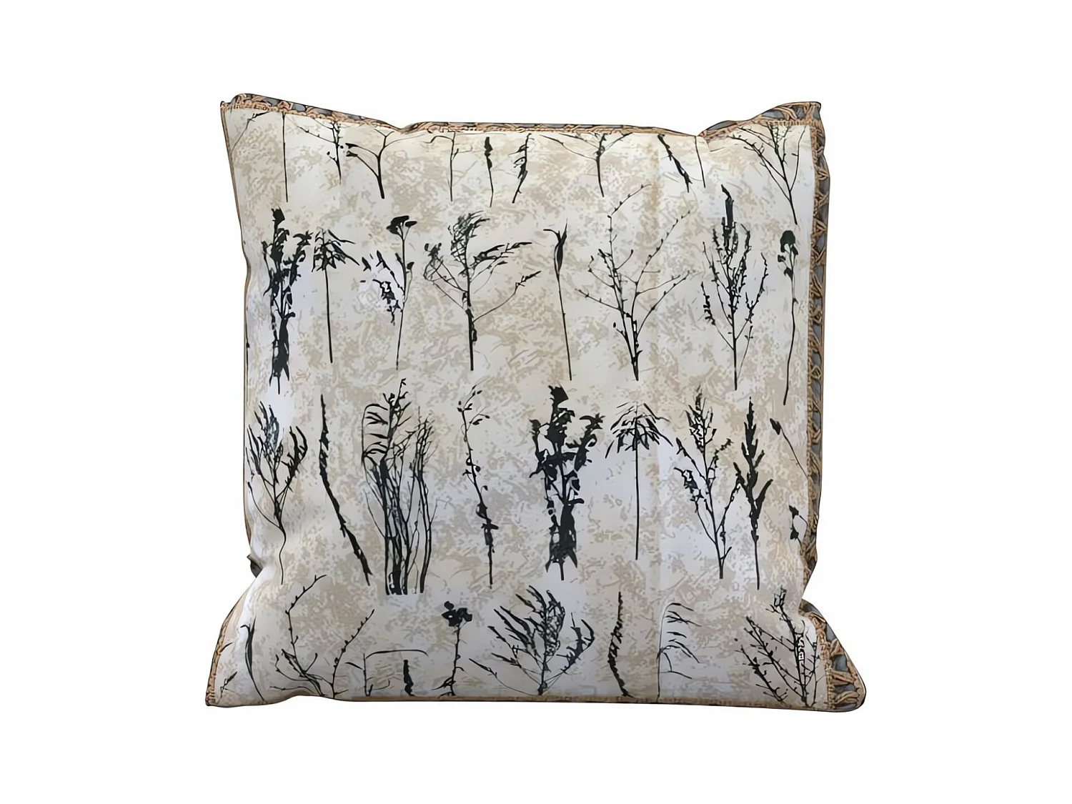 Coussin en pur coton 40x40 cm AMBRE, par Soleil d'Ocre