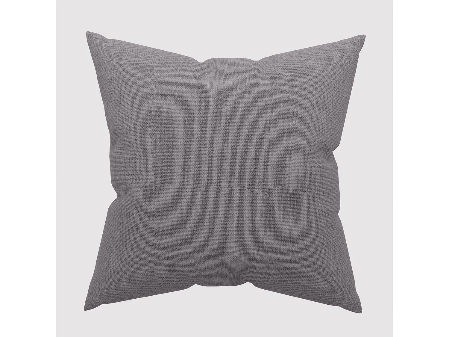 Coussin décoratif 45x45 cm Eclipse gris, par Soleil d'ocre