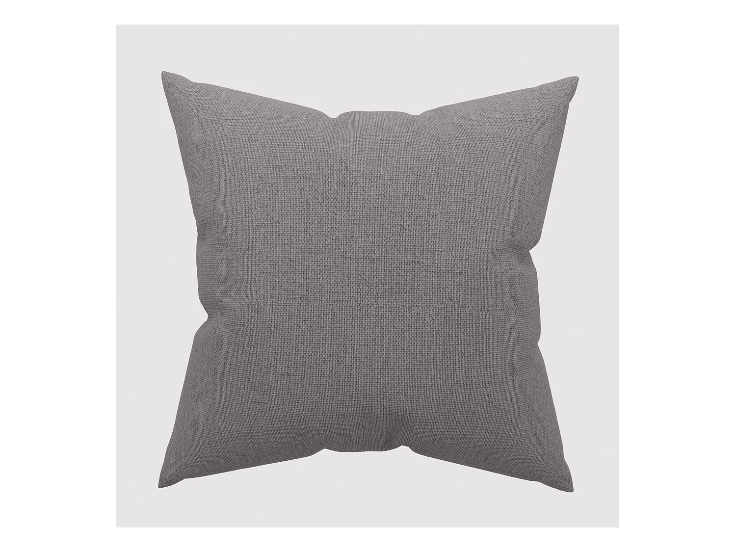 Coussin décoratif 45x45 cm Eclipse gris, par Soleil d'ocre