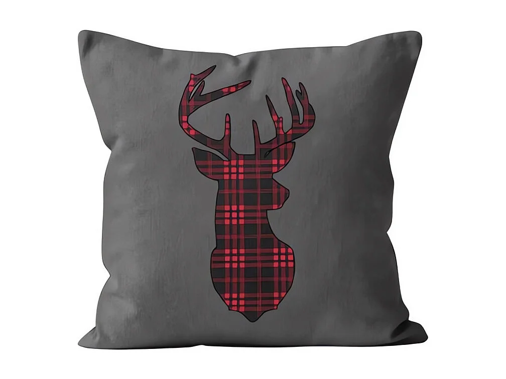 Coussin fantaisie pur coton 45x45 cm RENNES, par Soleil d'Ocre