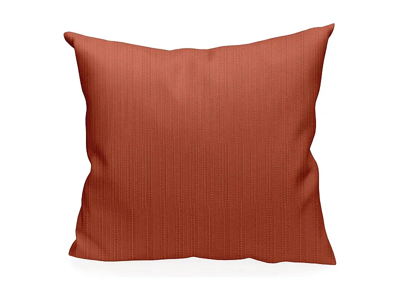 Coussin en velours 40x40 cm VELVET terracotta, par Soleil d'ocre