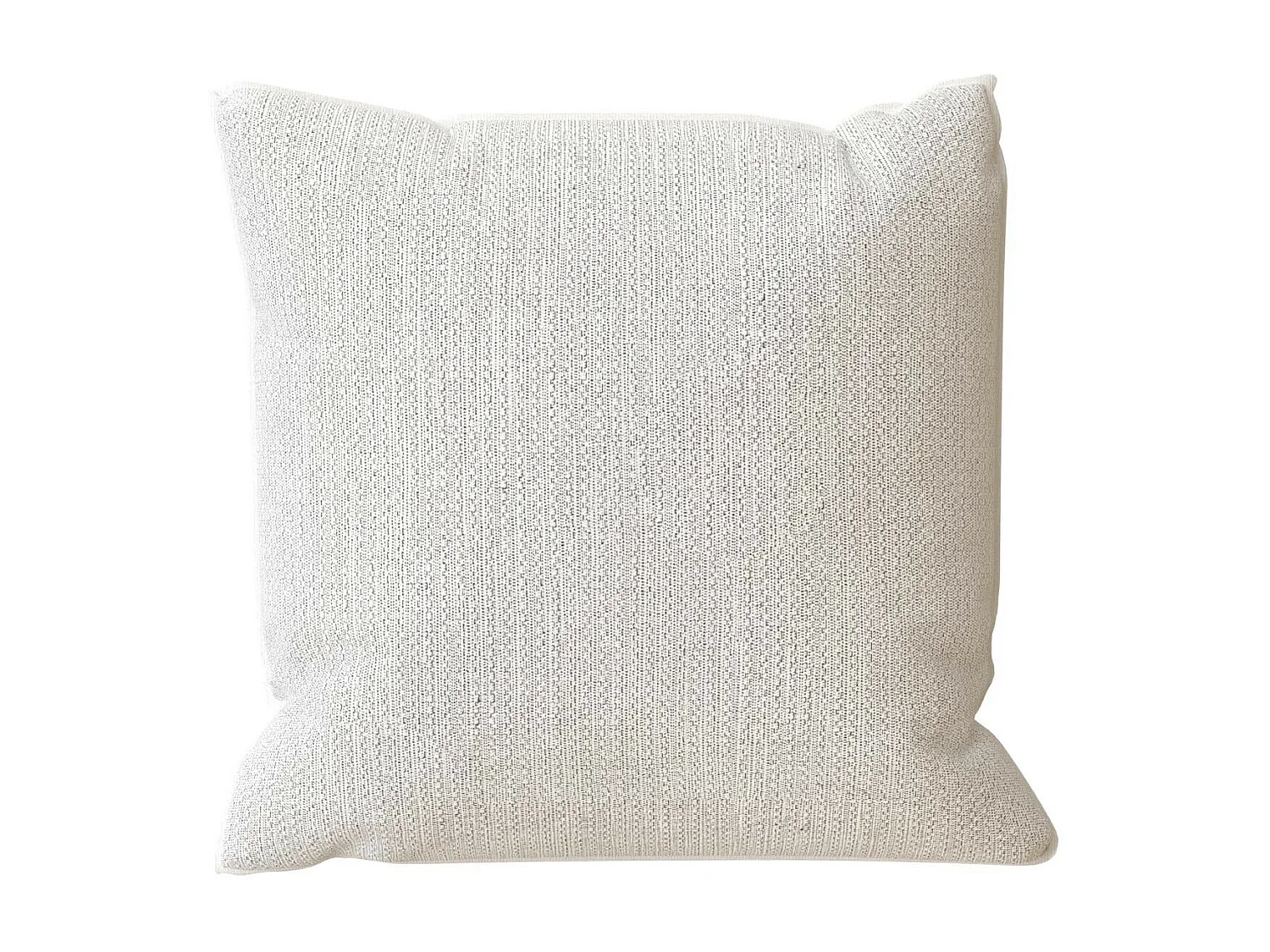 Coussin en coton recyclé 40x40 cm PIERRE gris, par Soleil d'Ocre