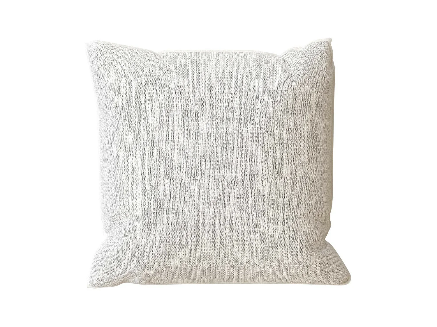 Coussin en coton recyclé 40x40 cm PIERRE gris, par Soleil d'Ocre