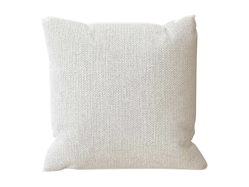 Coussin en coton recyclé 40x40 cm PIERRE gris, par Soleil d'Ocre