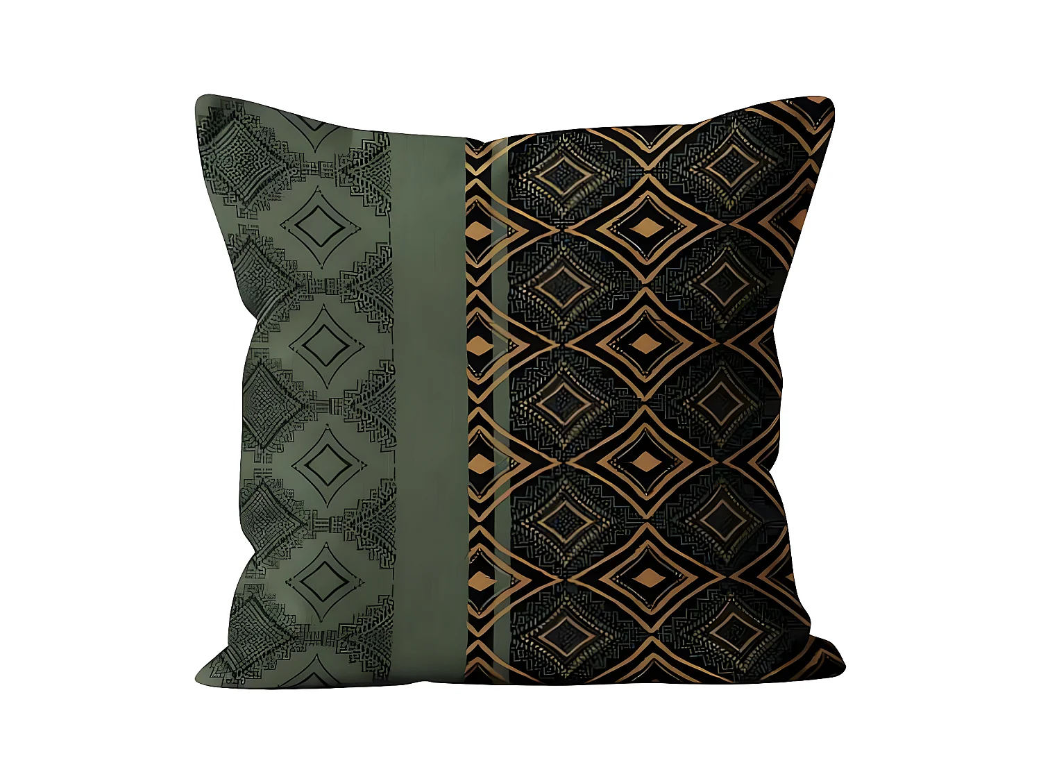 Coussin en velours 40x40 cm VELVET V02, par Soleil d'ocre