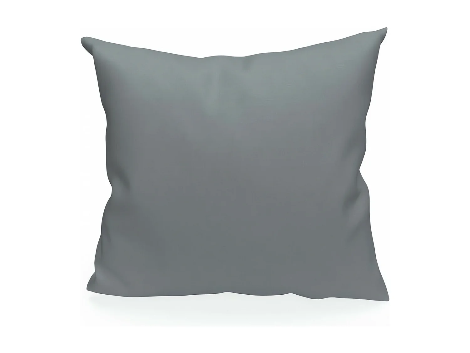 Cojín de algodón 40x40 cm PANAMA gris claro, de Soleil d'Ocre