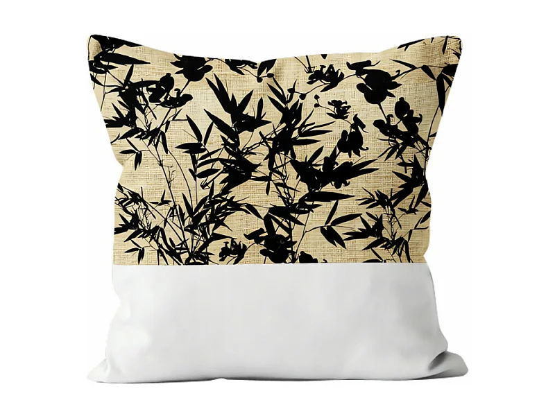 Coussin en coton 40x40 cm MAYLINE, par Soleil d'ocre