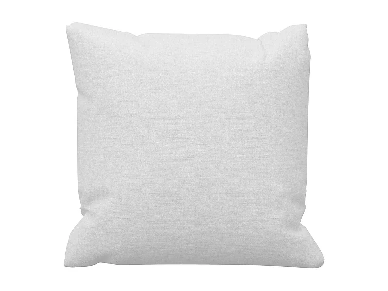 Coussin en coton 40x40 cm PANAMA blanc, par Soleil d'Ocre