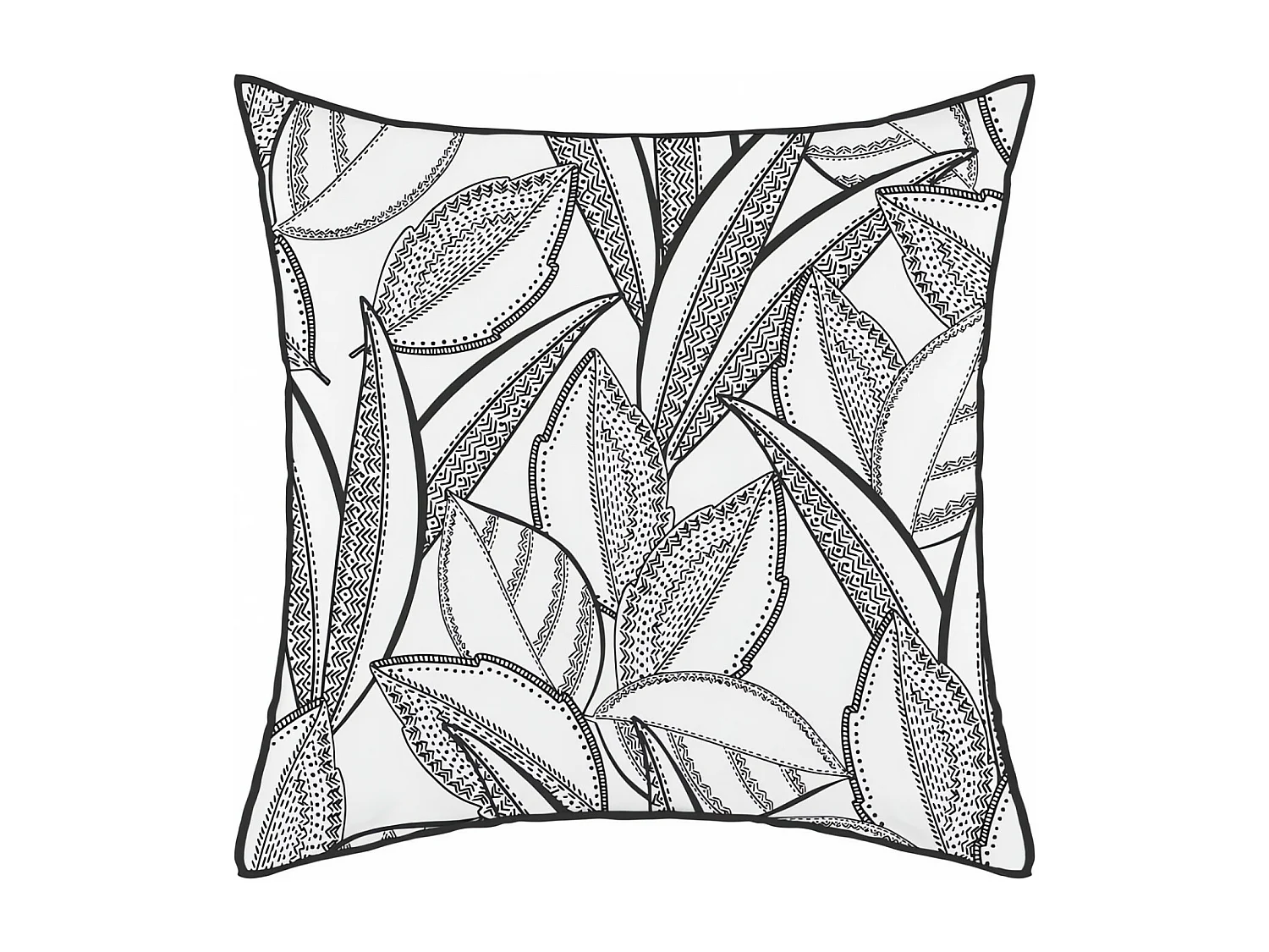Cojín decorativo de puro algodón 40x40 cm TOGO, de Soleil d'ocre