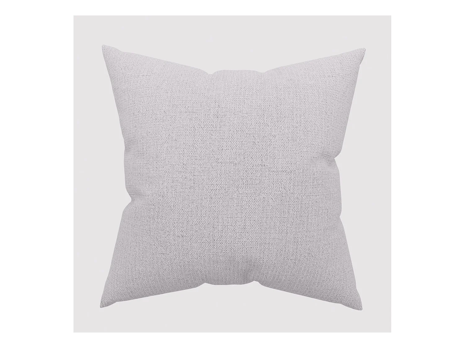 Coussin décoratif 45x45 cm Eclipse blanc, par Soleil d'ocre
