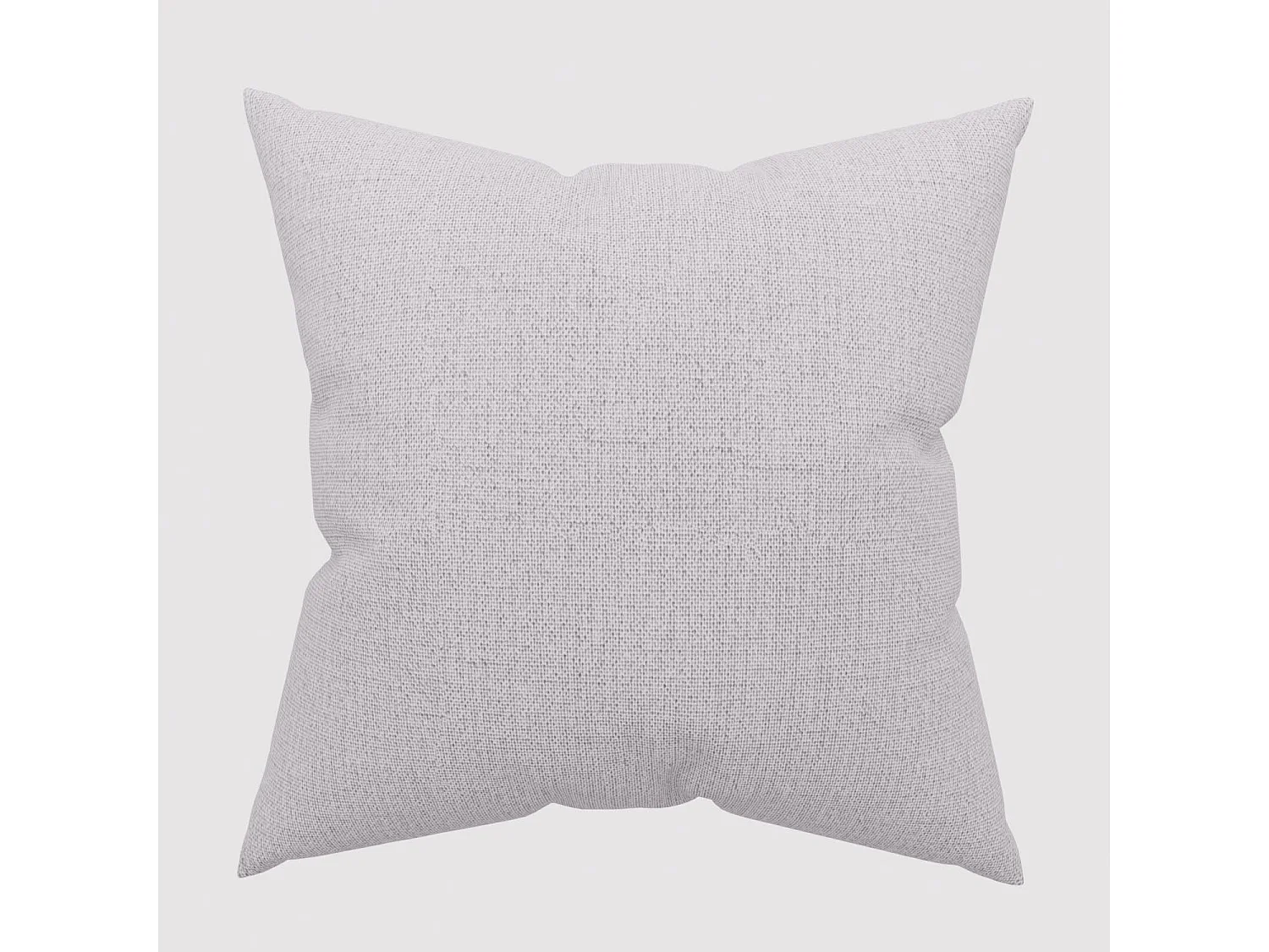 Coussin décoratif 45x45 cm Eclipse blanc, par Soleil d'ocre