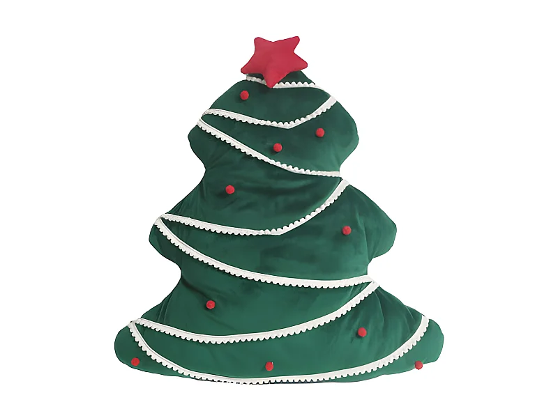 Cojín fantasía 40x40 cm Árbol FIR, de Soleil d'Ocre