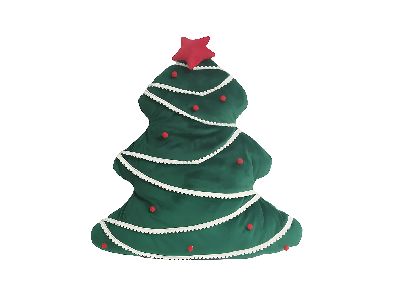 Coussin fantaisie 40x40 cm SAPIN, par Soleil d'Ocre