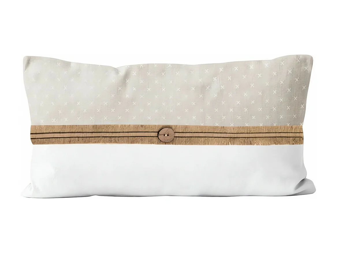 Coussin en coton 32X50 cm CANDICE, par Soleil d'Ocre