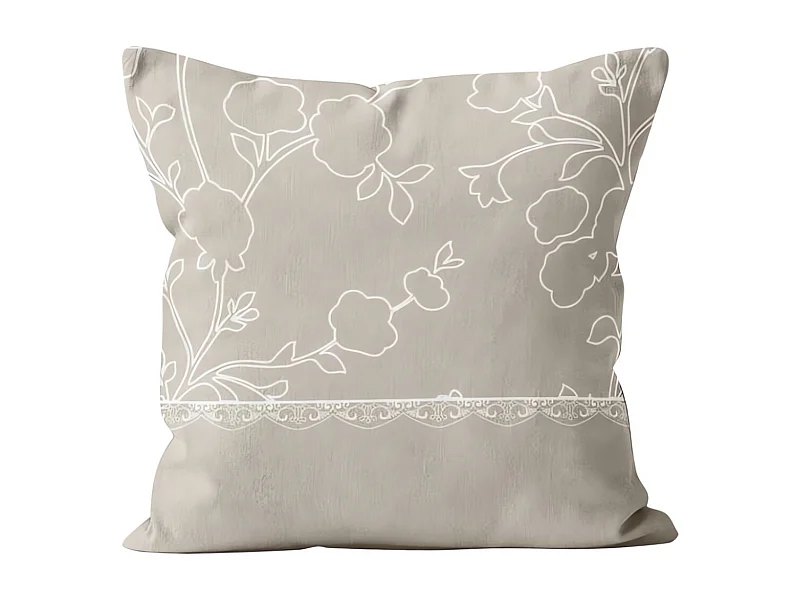 Cojín de algodón 40x40 cm ROMANCE
