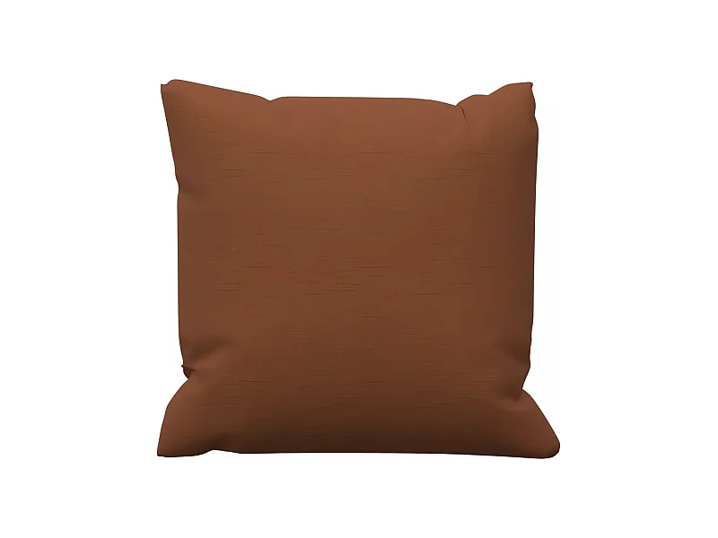 Cojín de algodón 40x40 cm PANAMA terra, de Soleil d'Ocre