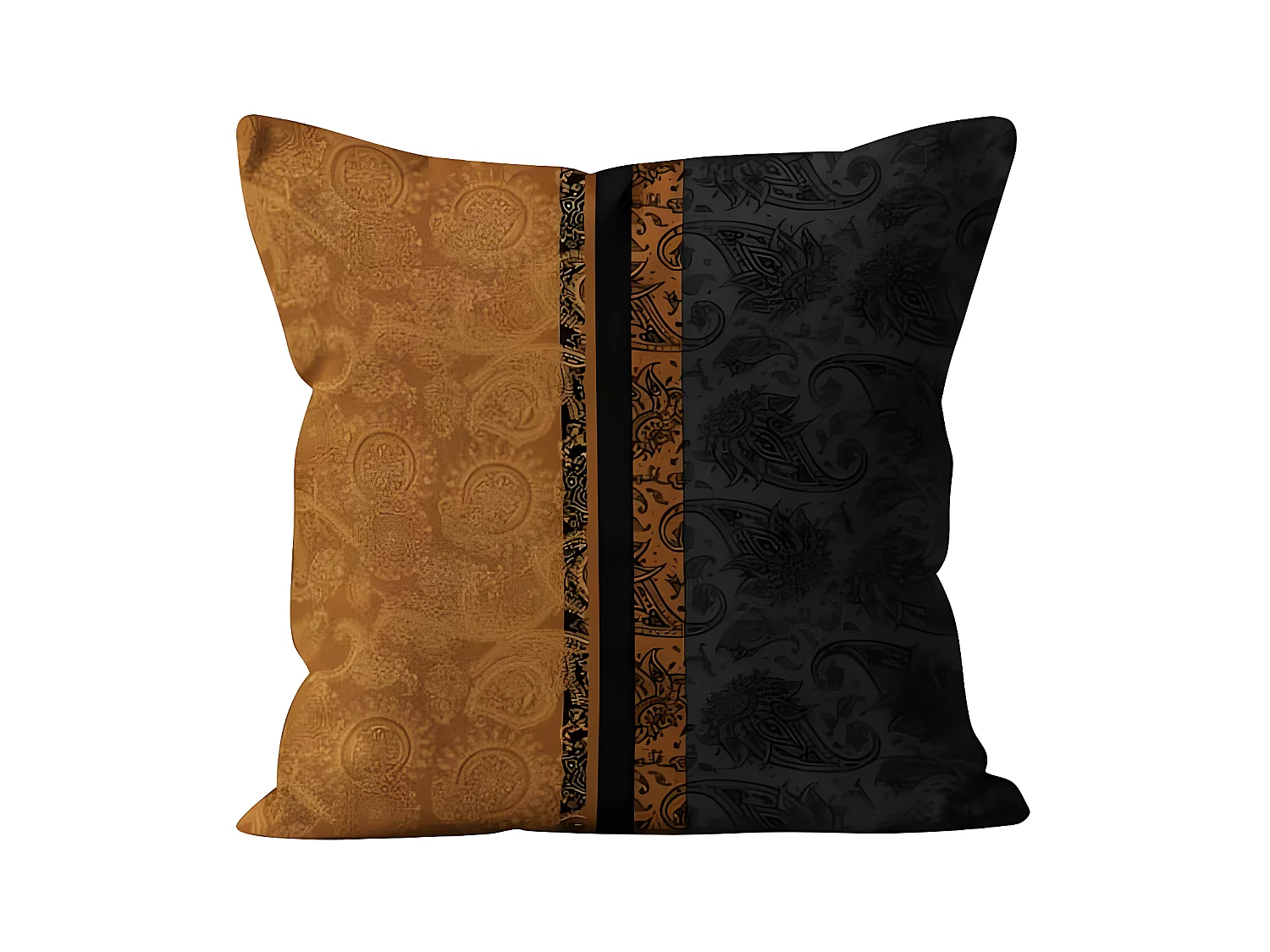 Coussin en velours 40x40 cm VELVET O02, par Soleil d'ocre