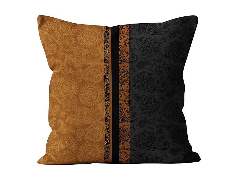 Coussin en velours 40x40 cm VELVET O02, par Soleil d'ocre