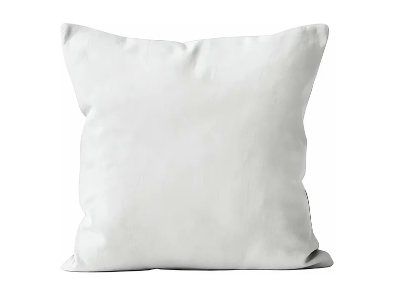 Coussin déhoussable 60x60 cm ALIX blanc, par Soleil d'ocre