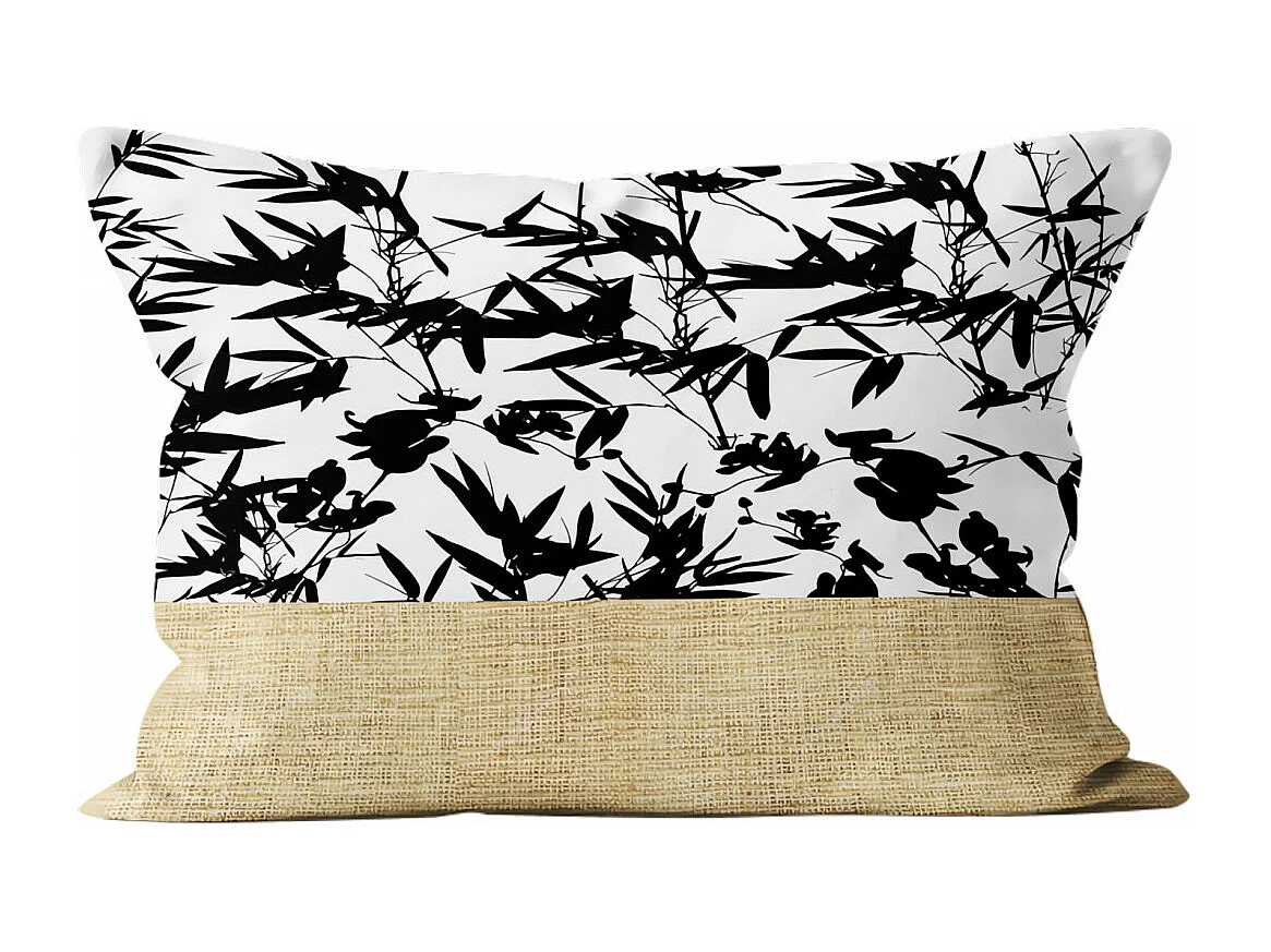 Coussin en coton 32x50 cm MAYLINE, par Soleil d'ocre