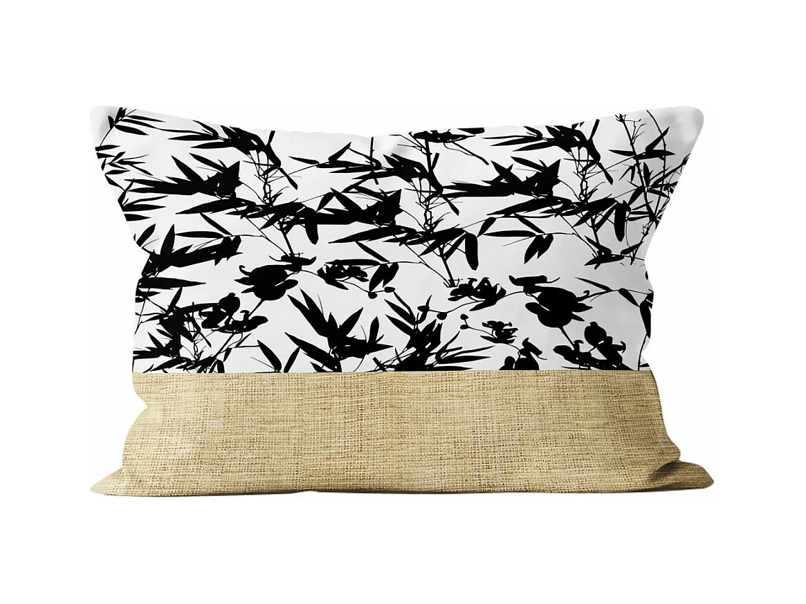 Coussin en coton 32x50 cm MAYLINE, par Soleil d'ocre
