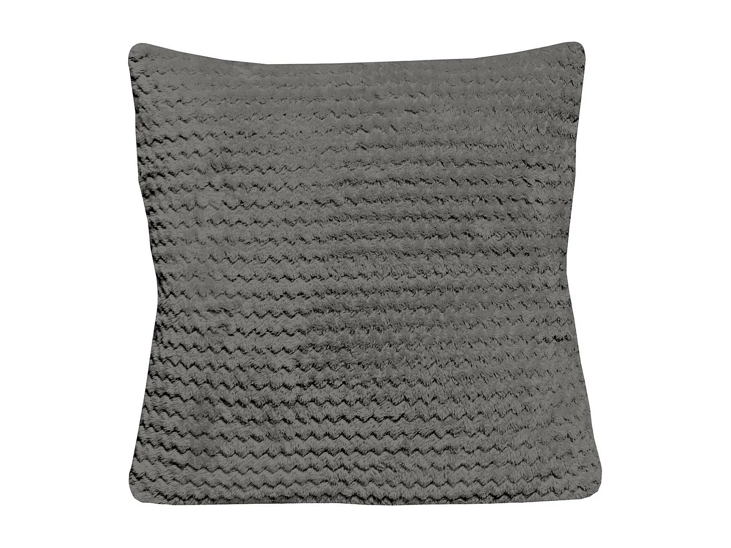 Coussin 45x45 cm COCOONING gris, par Soleil d'Ocre