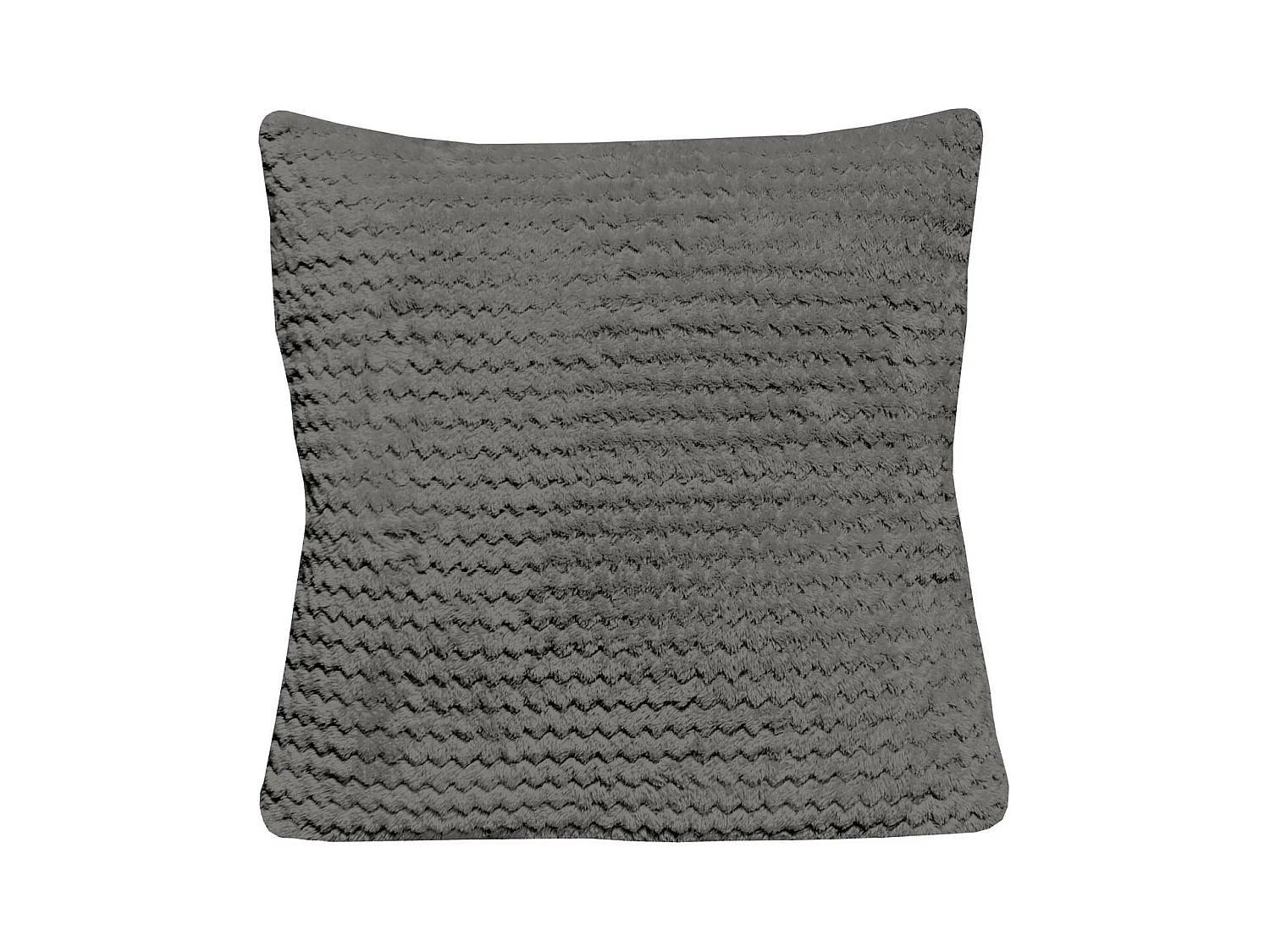 Coussin 45x45 cm COCOONING gris, par Soleil d'Ocre