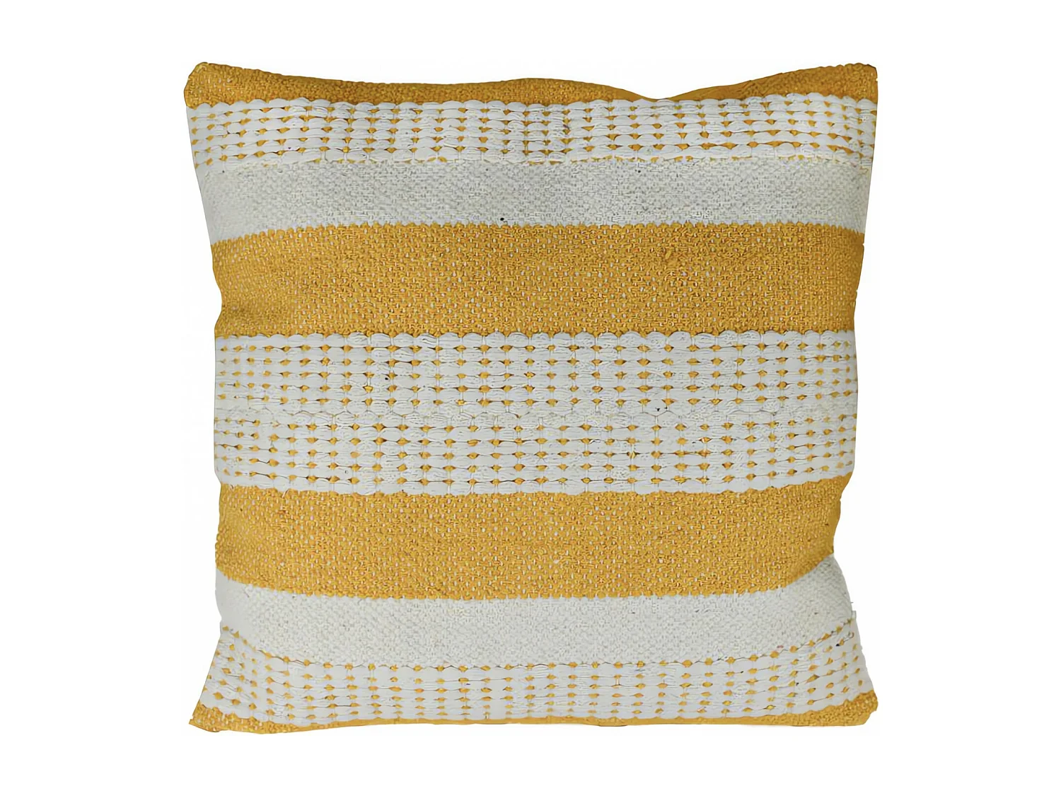 Coussin en coton 45x45 cm MACRAME delhi, par Soleil d'Ocre