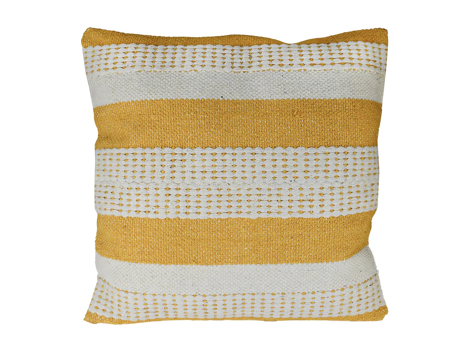 Coussin en coton 45x45 cm MACRAME delhi, par Soleil d'Ocre