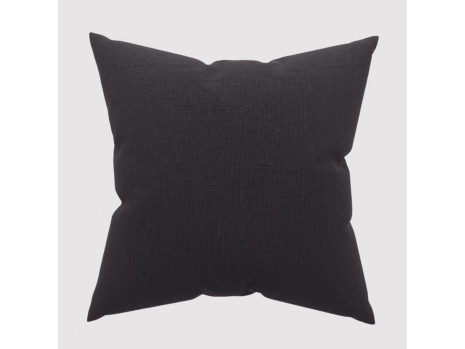 Cojín decorativo 45x45 cm Eclipse negro, de Soleil d'ocre