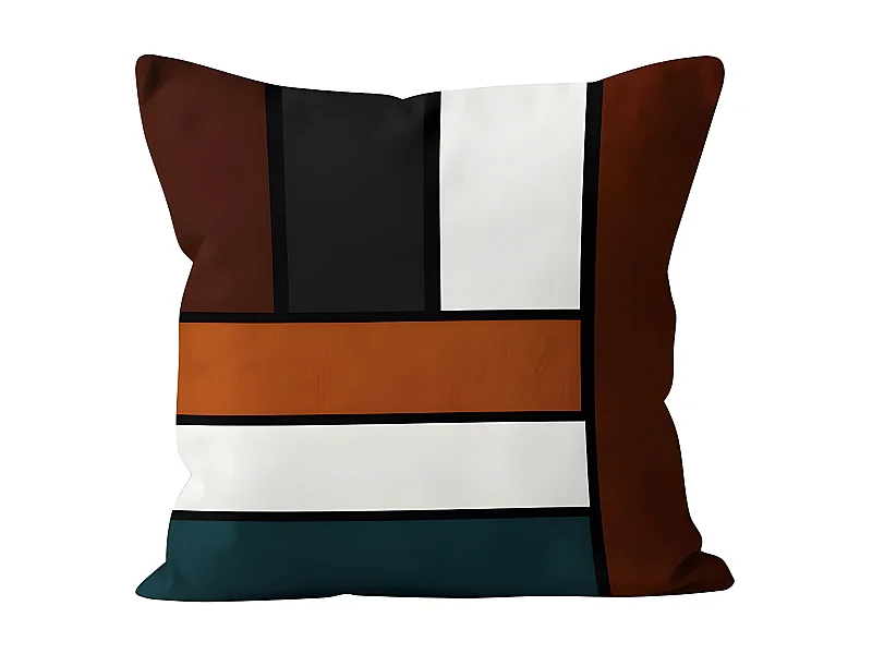 Coussin en velours 40x40 cm VELVET T02, par Soleil d'ocre