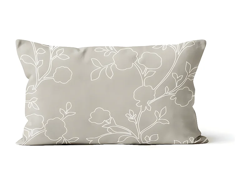 Coussin en coton 32x50 cm ROMANCE, par Soleil d'Ocre