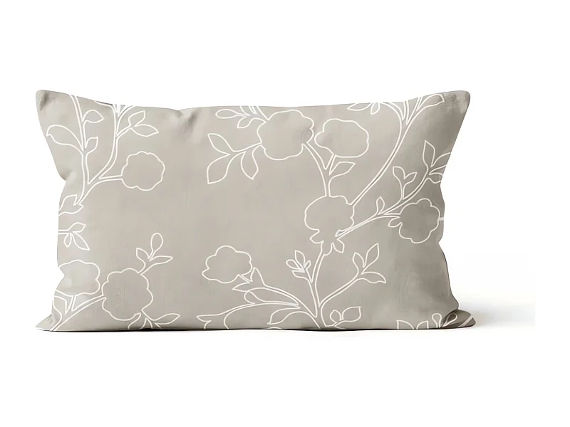 Coussin en coton 32x50 cm ROMANCE, par Soleil d'Ocre