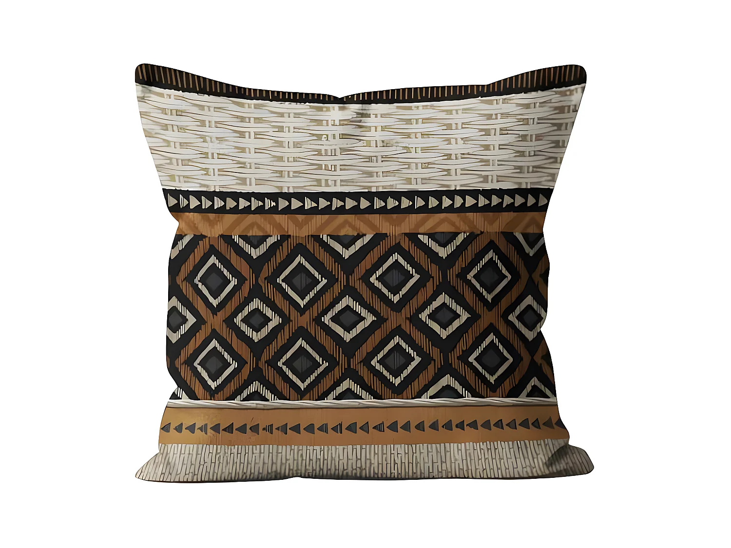 Coussin en velours 40x40 cm VELVET N02, par Soleil d'ocre