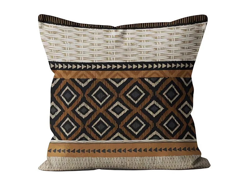 Coussin en velours 40x40 cm VELVET N02, par Soleil d'ocre