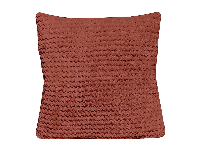 Cojín 45x45 cm COCOONING Ladrillo, de Soleil d'Ocre