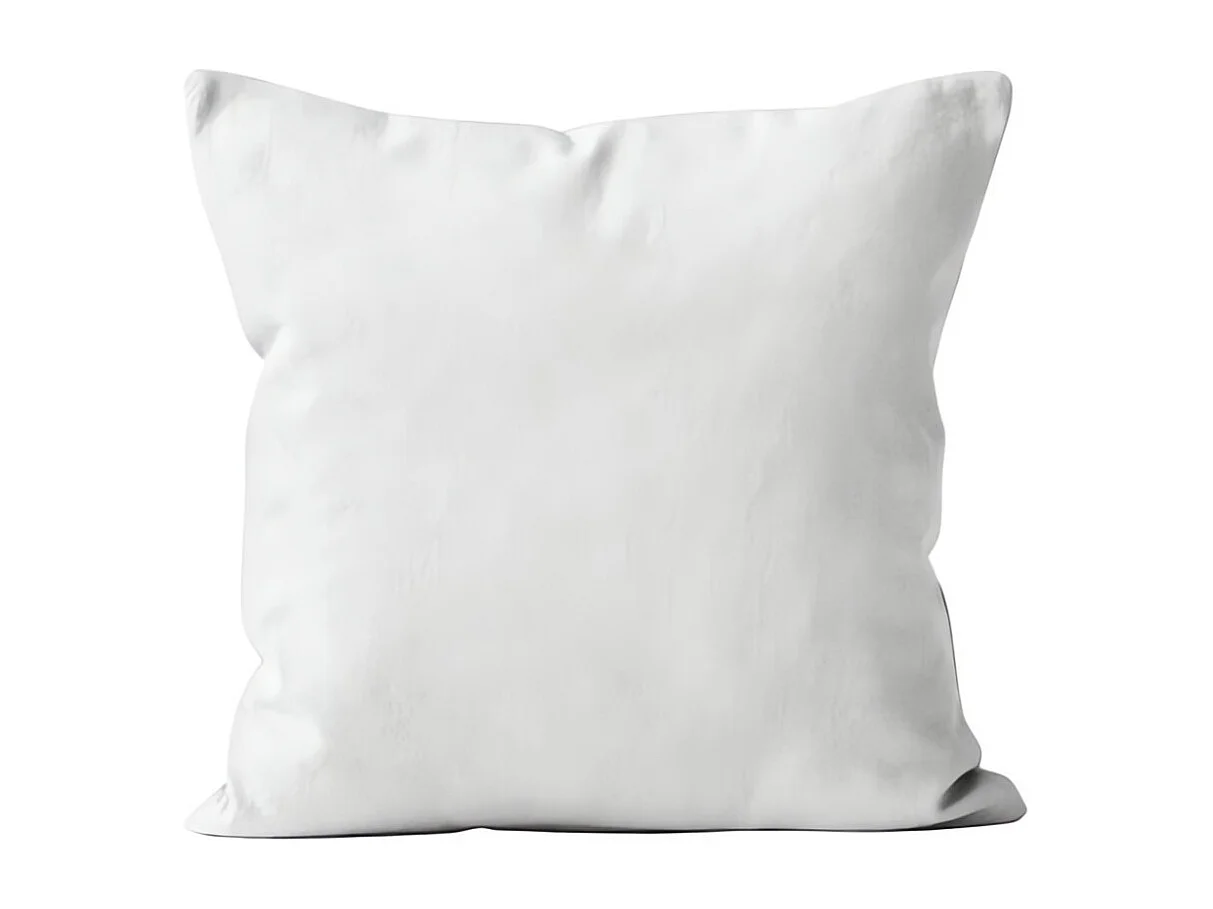 Coussin déhoussable 40x40 cm ALIX blanc, par Soleil d'ocre