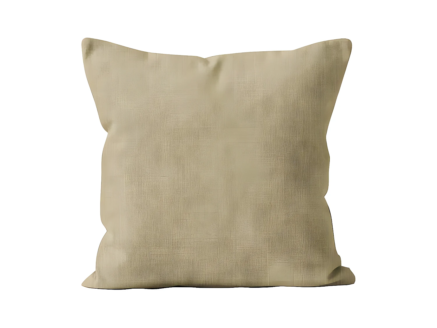 Coussin lin 40x40 cm LINEN naturel, par Soleil d'Ocre