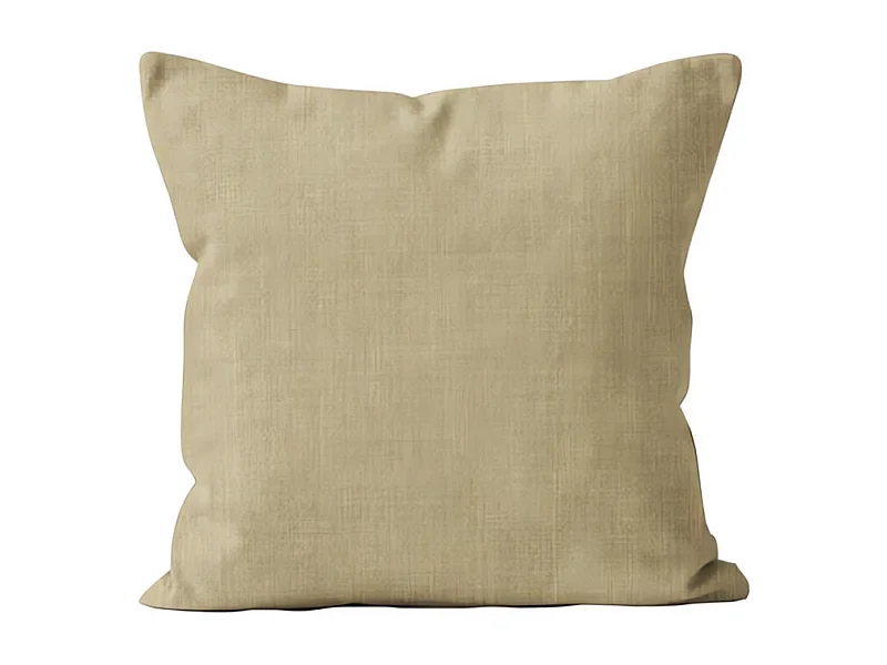 Coussin lin 40x40 cm LINEN naturel, par Soleil d'Ocre