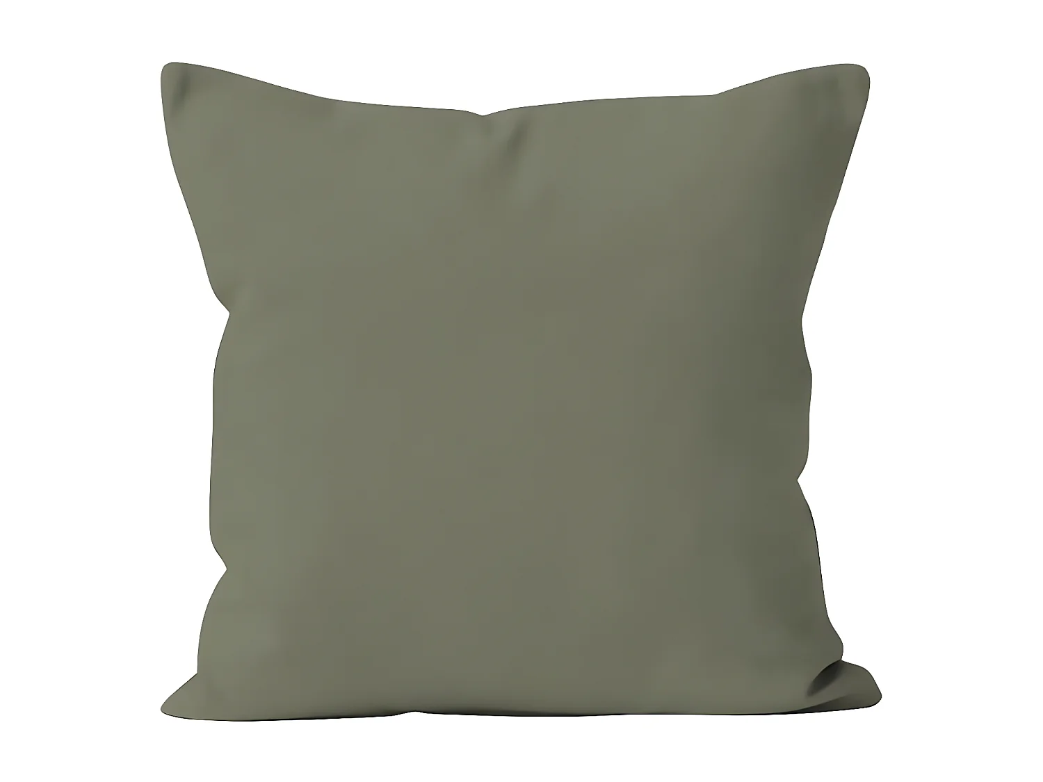 Cojín extraíble 60x60 cm ALIX caqui, de Soleil d'ocre