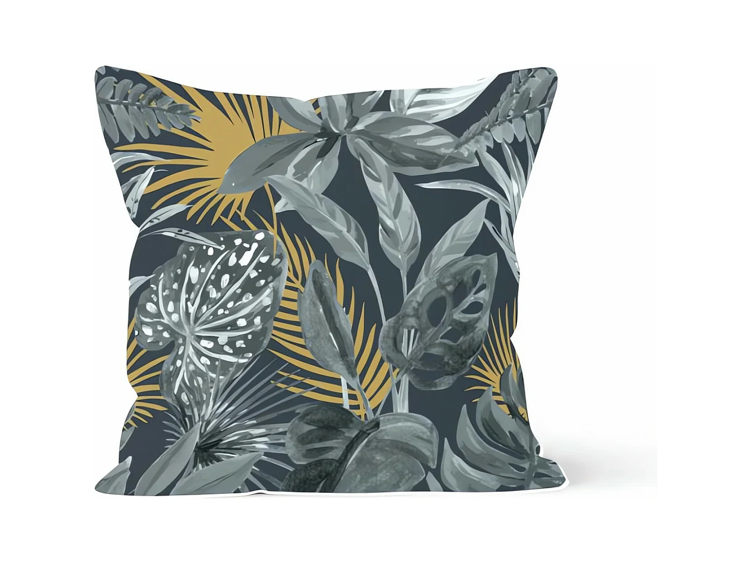 Coussin velours 40x40 cm TROPIC, par Soleil d'Ocre