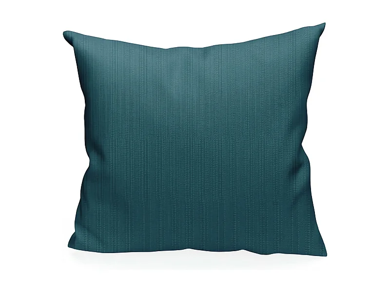 Coussin en velours 40x40 cm VELVET bleu canard, par Soleil d'ocre