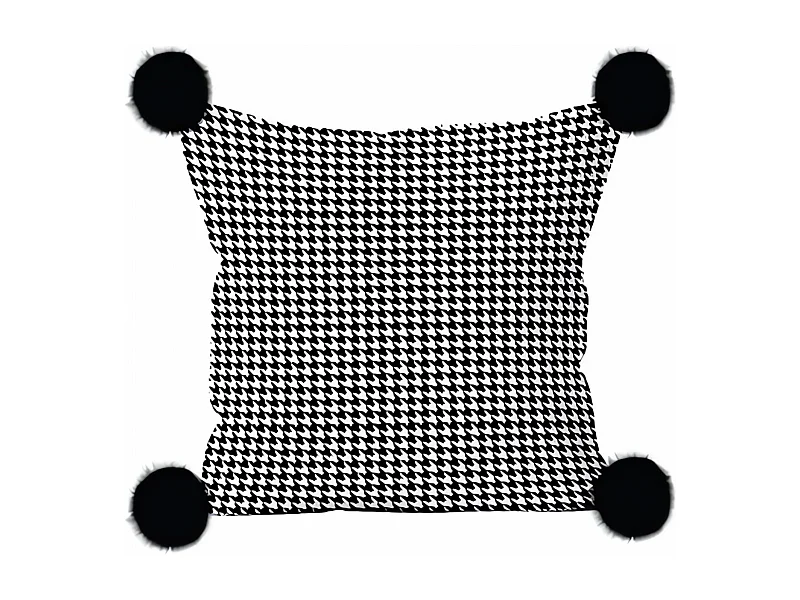 Coussin en polaire microfibre 45X45 cm VICTORIA, par Soleil d'ocre