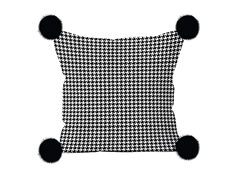 Coussin en polaire microfibre 45X45 cm VICTORIA, par Soleil d'ocre