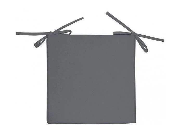 Cojin de silla exterior impermeabilizada 40x40x5 cm ALIX antracita