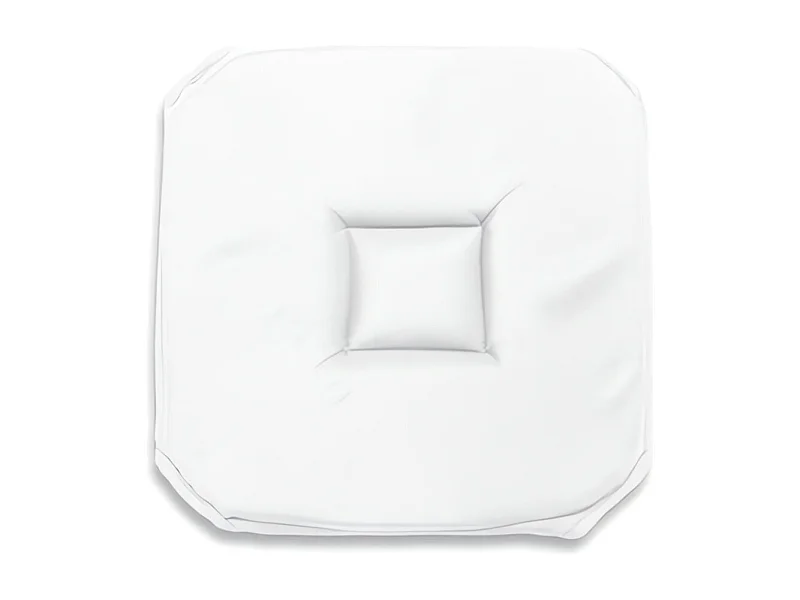 Cojin de silla Gobelin 40x40 cm ALIX blanco